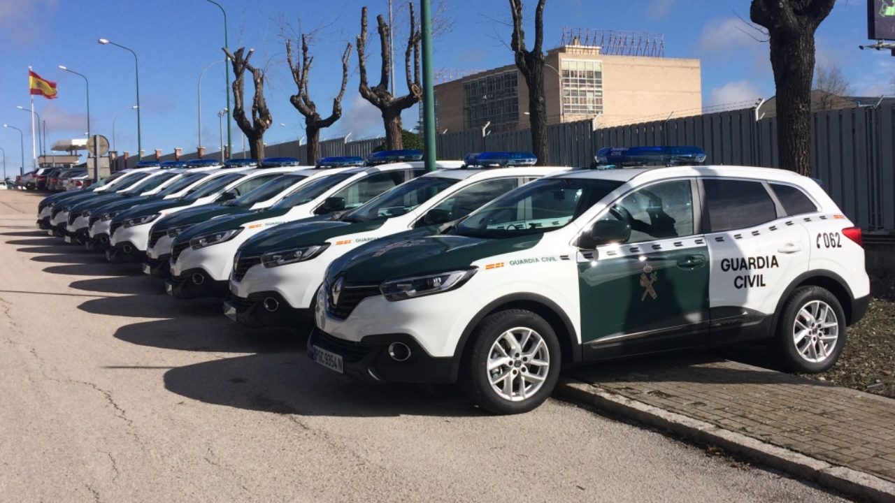 coches guardias civiles