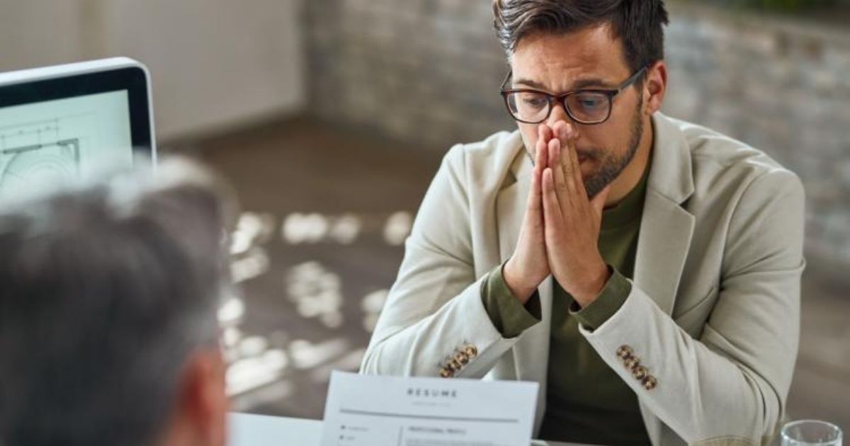 nervios en una entrevista de trabajo