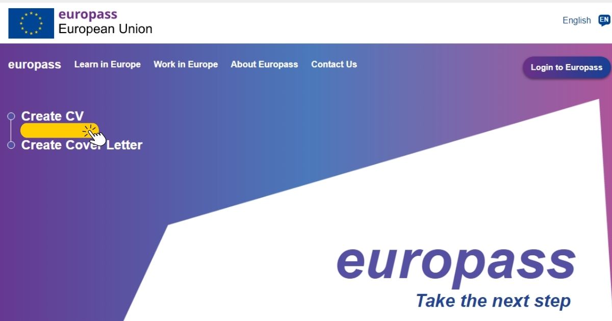 entrar a Europass