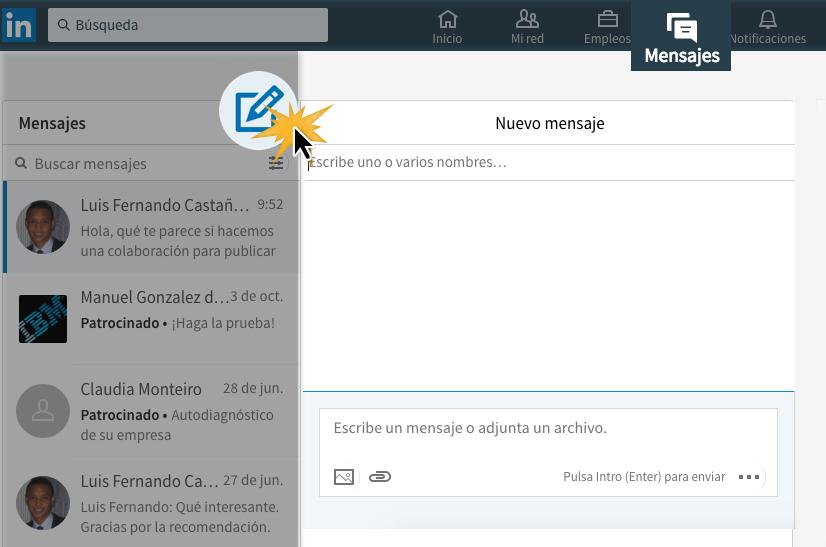 Cómo enviar un mensaje