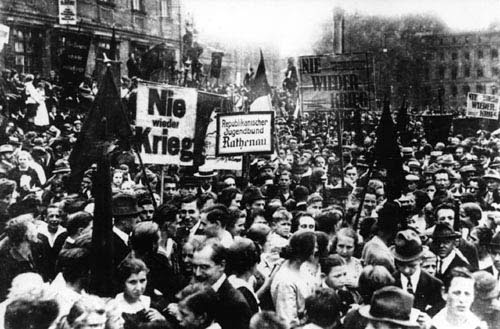 imperio aleman: revolucion de noviembre de 1918