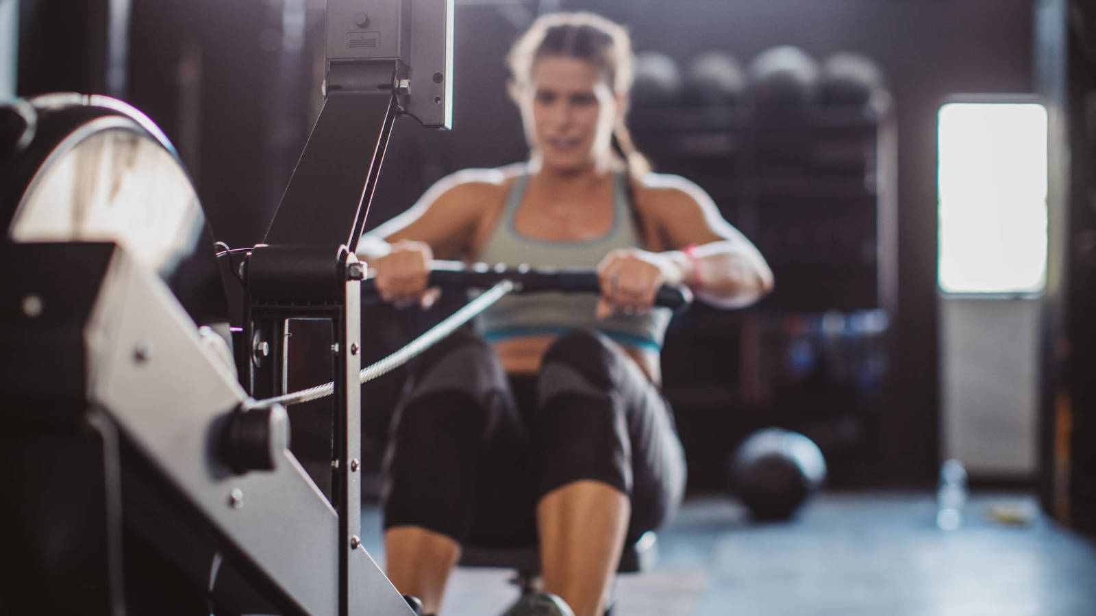 trabajar en un gimnasio