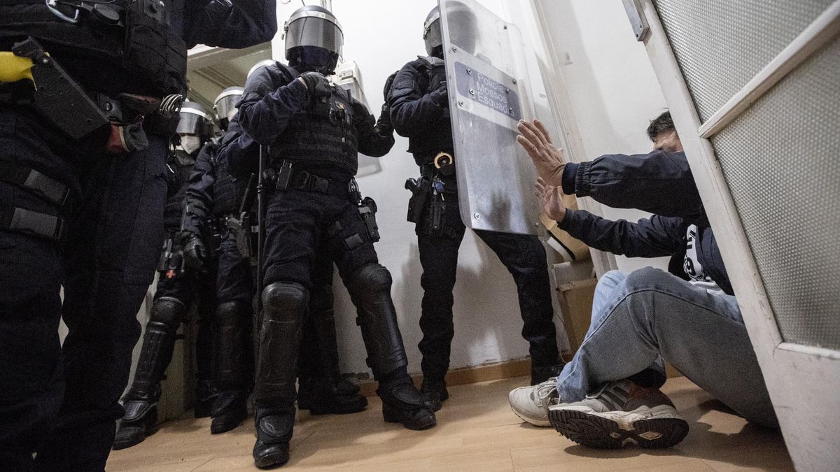 desalojo policial